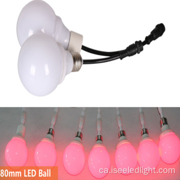 DMX SMD5050 RGB 80mm LED Bulb Pixel